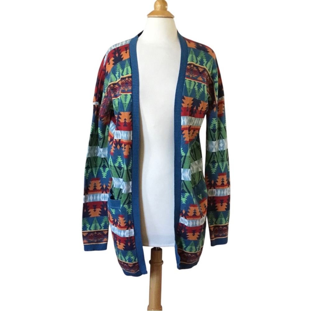 Tasha Polizzi Southwestern Aztec Cardigan - Picture 4 of 13